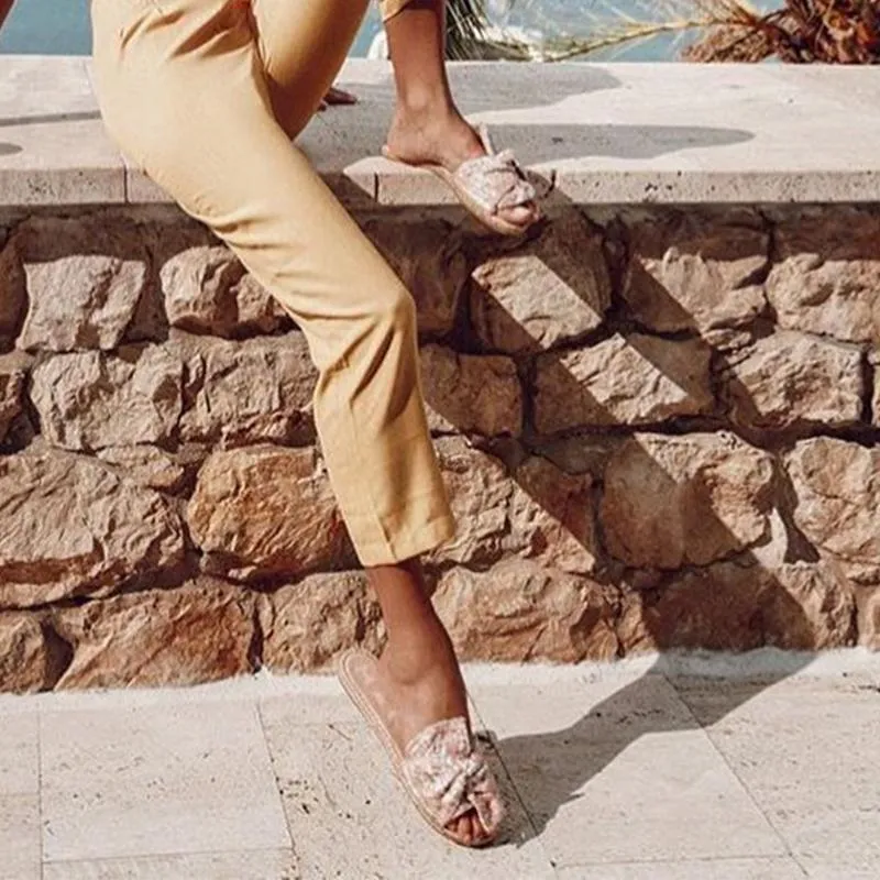 Bowknot Casual Sandal Shoes