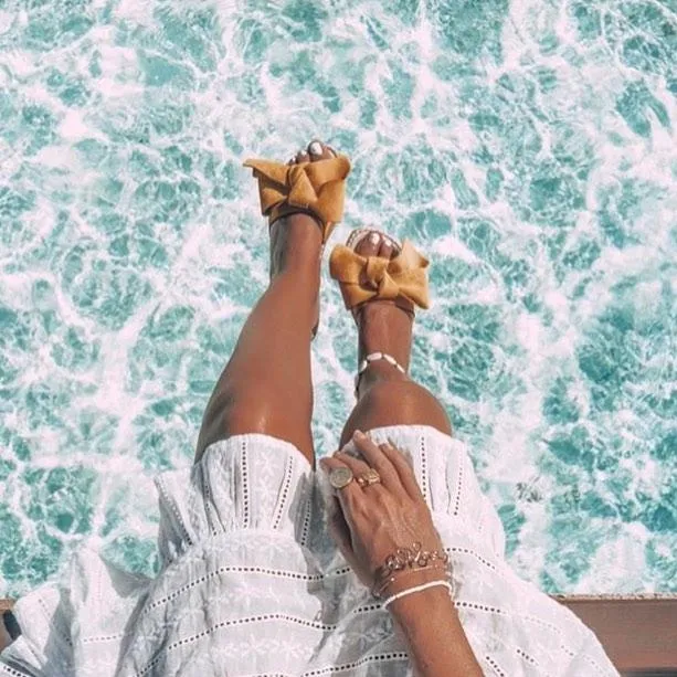 Bowknot Casual Sandal Shoes