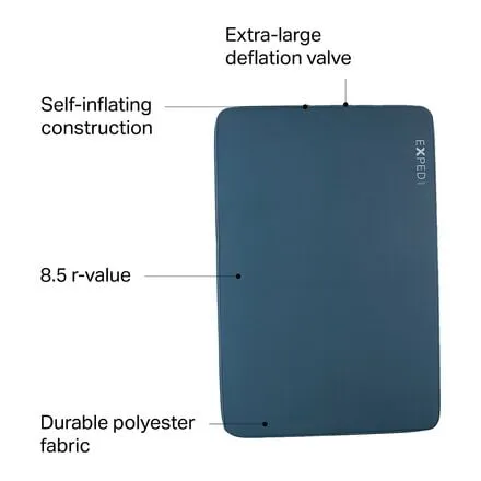 DeepSleep Mat Duo 7.5 Exped, blue