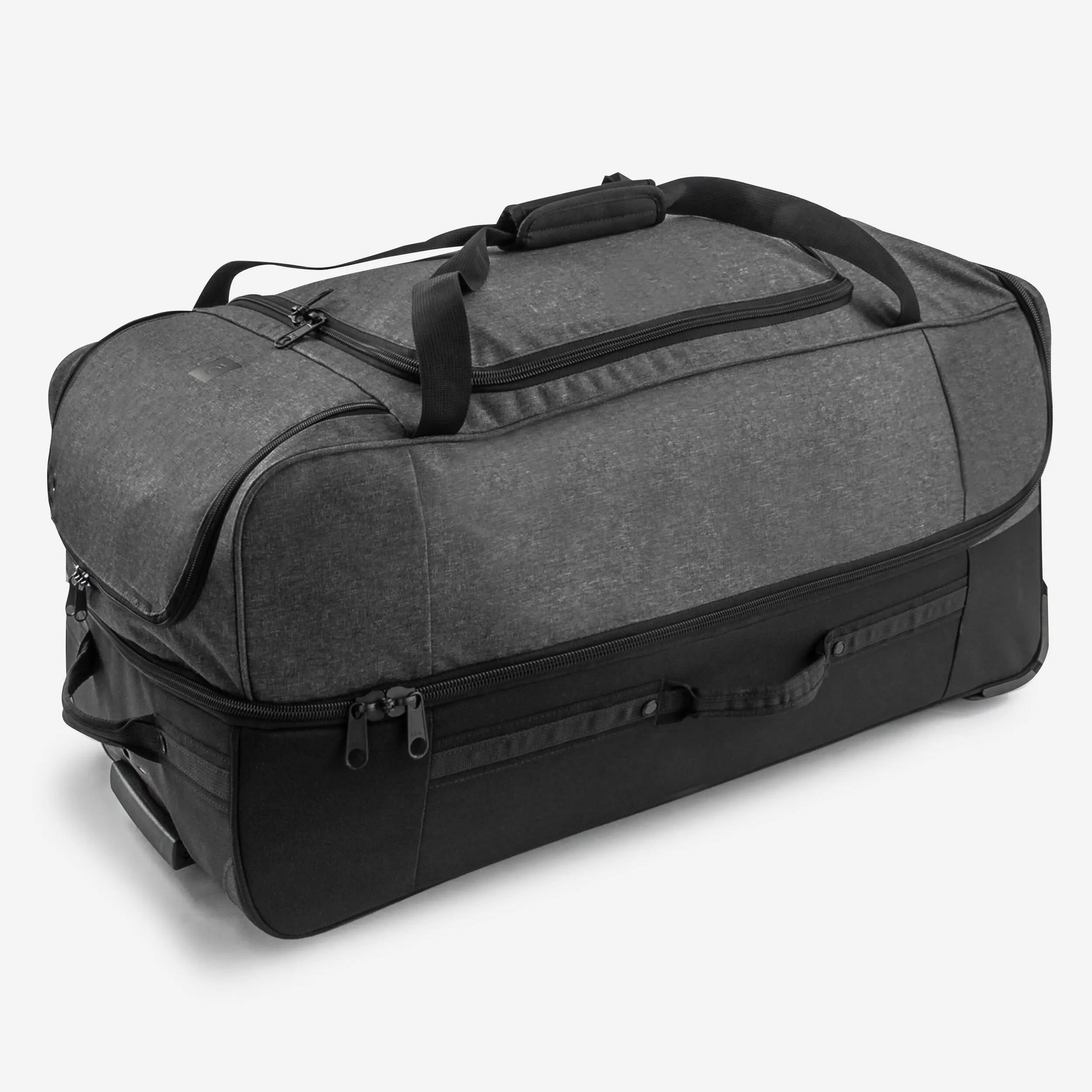 Essential trolley 105l black KIPSTA, black
