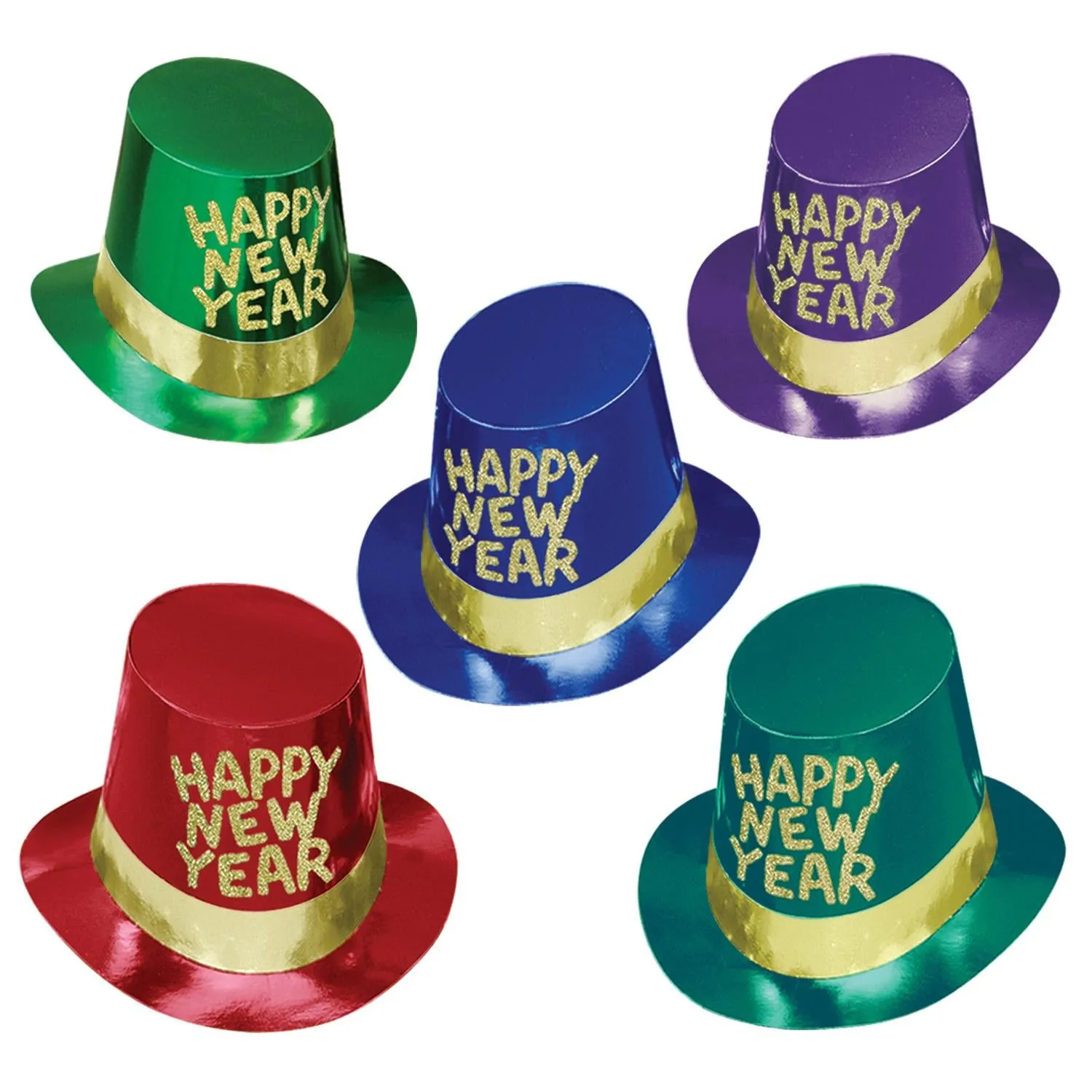 Gold Coast New Years Party Hi-Hats (25 per Case)