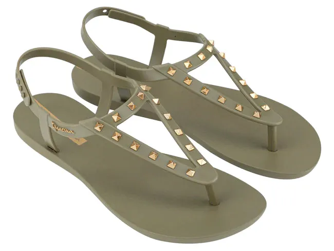 IPANEMA CLASS ROCKSTAR-GREEN/BEIGE/WOMAN