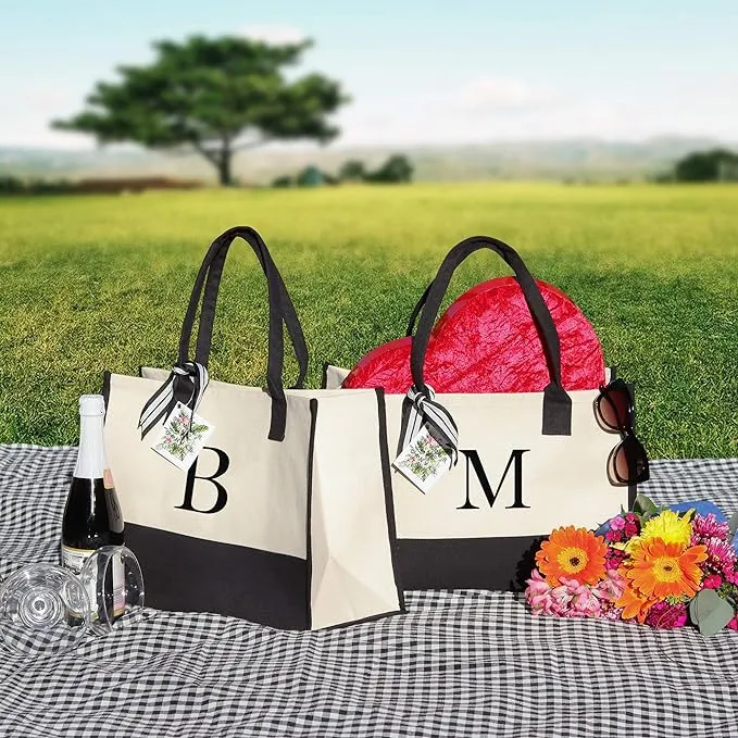 Mariangela | Personalized Tote Bag with Letter