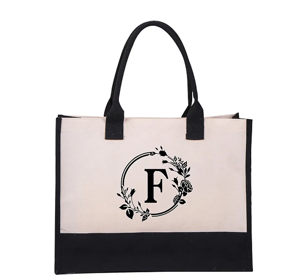 Mariangela | Personalized Tote Bag with Letter