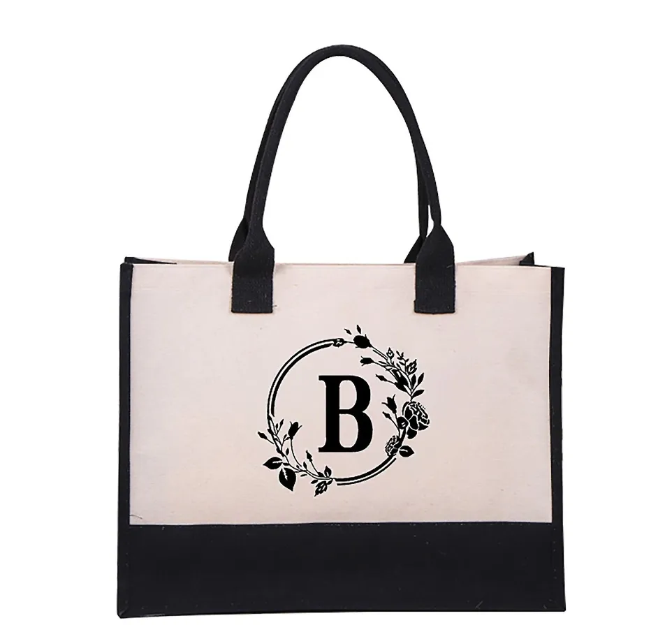 Mariangela | Personalized Tote Bag with Letter