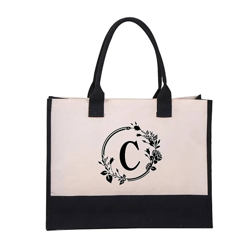 Mariangela | Personalized Tote Bag with Letter