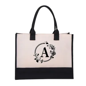 Mariangela | Personalized Tote Bag with Letter