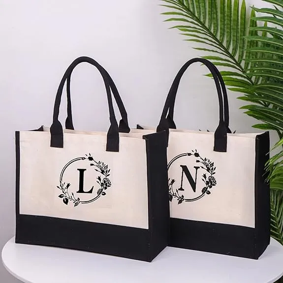 Mariangela | Personalized Tote Bag with Letter