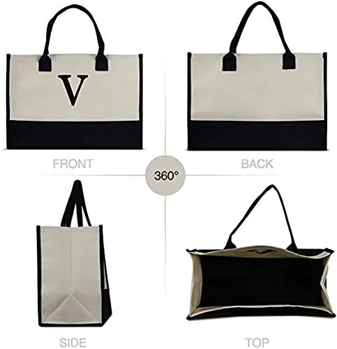 Mariangela | Personalized Tote Bag with Letter
