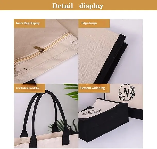 Mariangela | Personalized Tote Bag with Letter