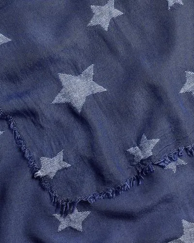 Rag & Bone - Star Scarf in Blue Multi