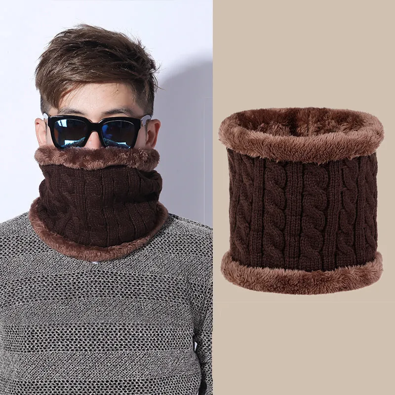 Wool Collar Warmer Scarf