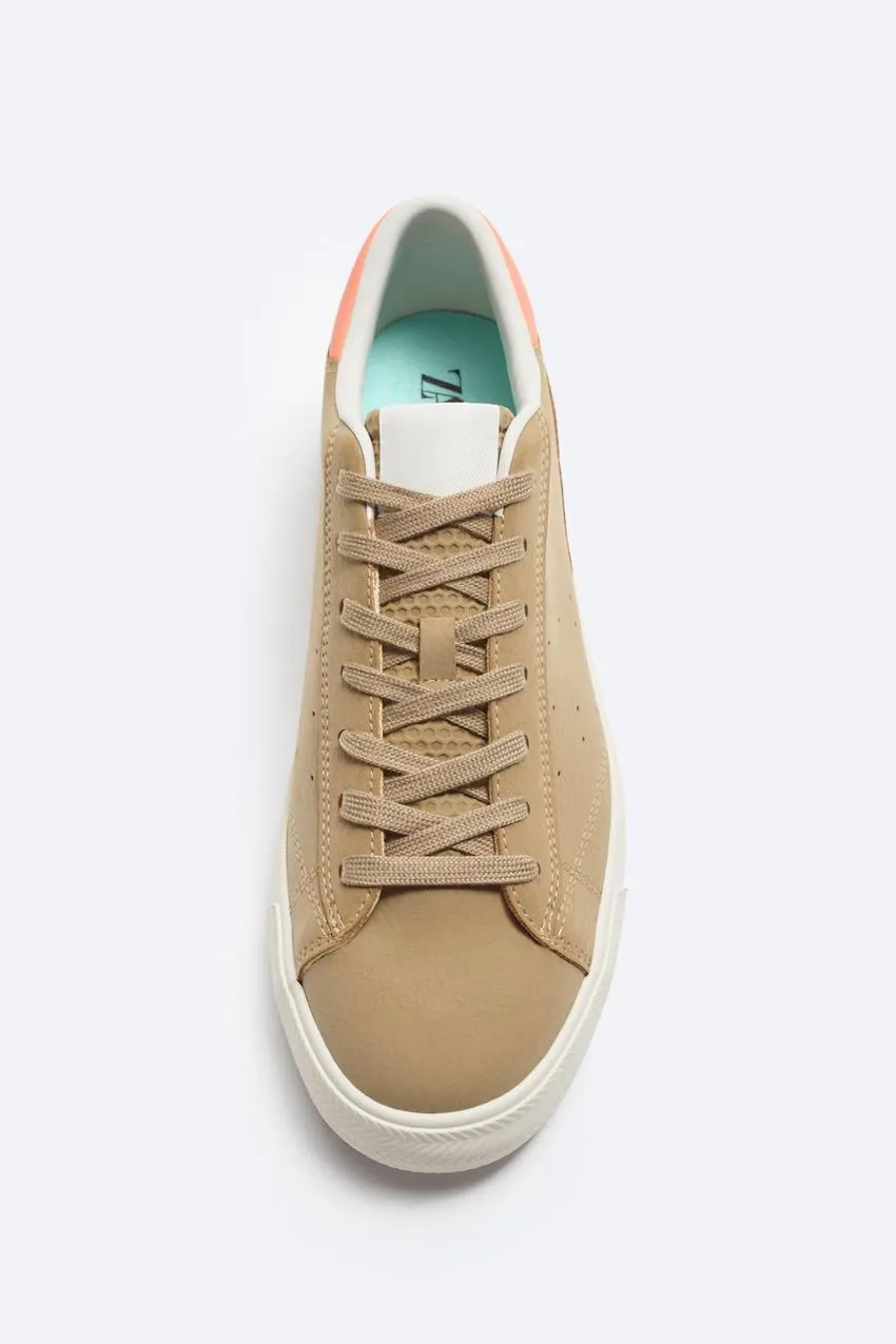 ZARA BASIC MULTICOLOURED SNEAKERS